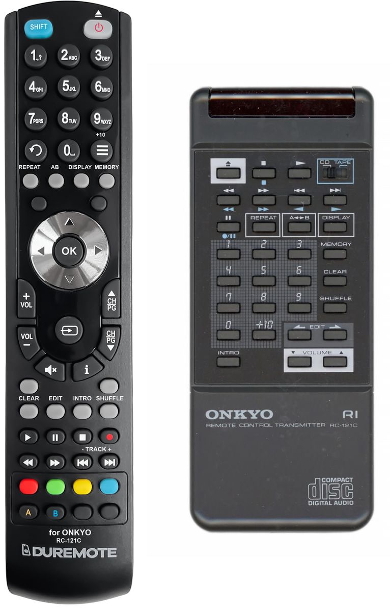ONKYO RC-121C - távirányító duplikátum