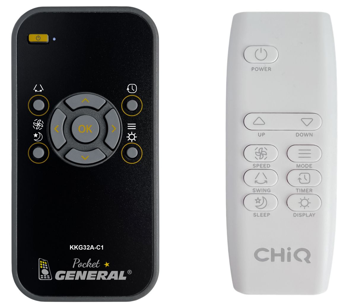 CHiQ CPC07PAP01, CPC07PAP012B, CPC09PAP012B, CPC12PAP022B, 7000 BTU -   


távirányító
 duplikátum