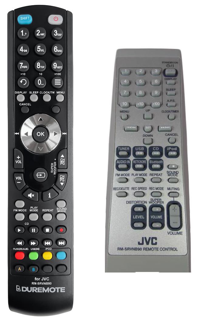 JVC RM-SRVNB90 - távirányító duplikátum