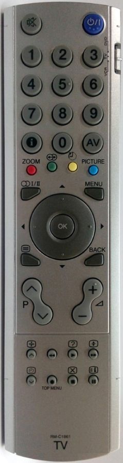 JVC RM-C1821, RM-C1861 - helyettesítő távirányító