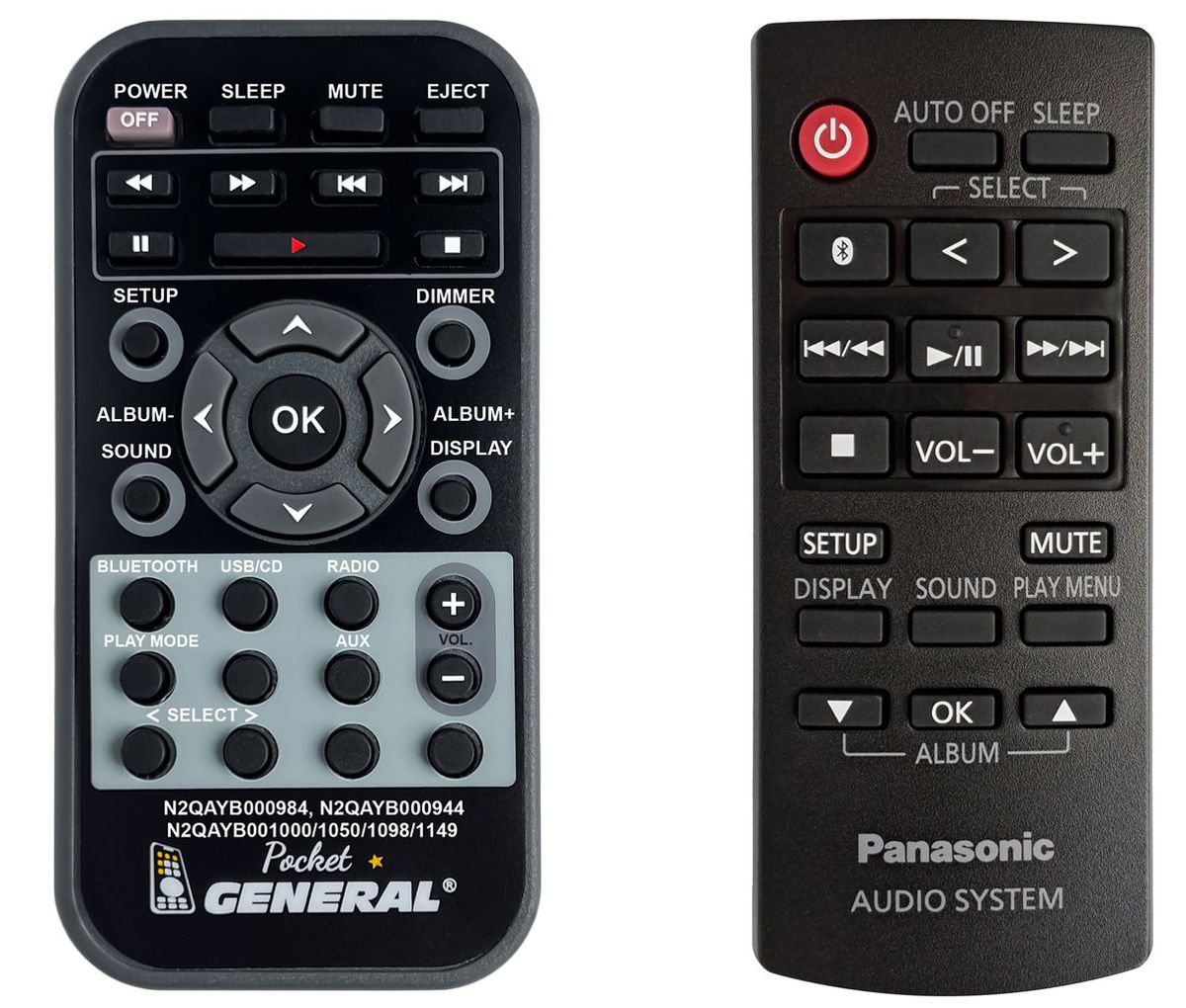 PANASONIC N2QAYB001261, RX-D550, RX-D552 -   


távirányító
 duplikátum