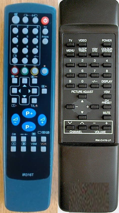 JVC RM-C682 - távirányító - duplikátum