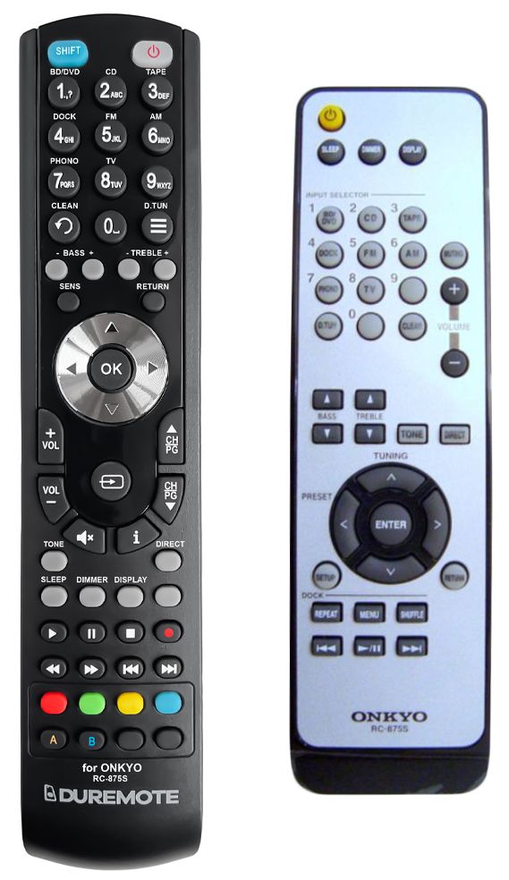 ONKYO RC-875S - távirányító duplikátum