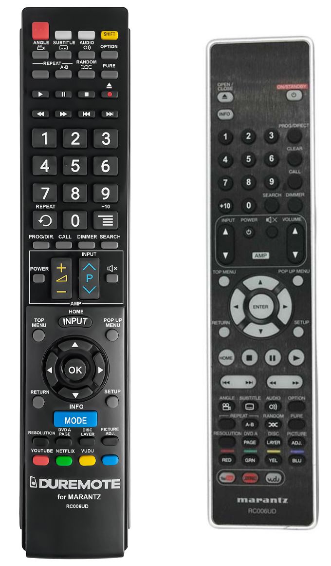 MARANTZ RC-006UD - távirányító duplikátum