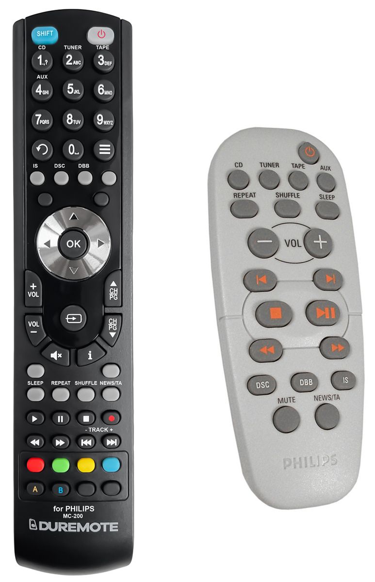 PHILIPS RC19621008/01, MC-200 - távirányító duplikátum