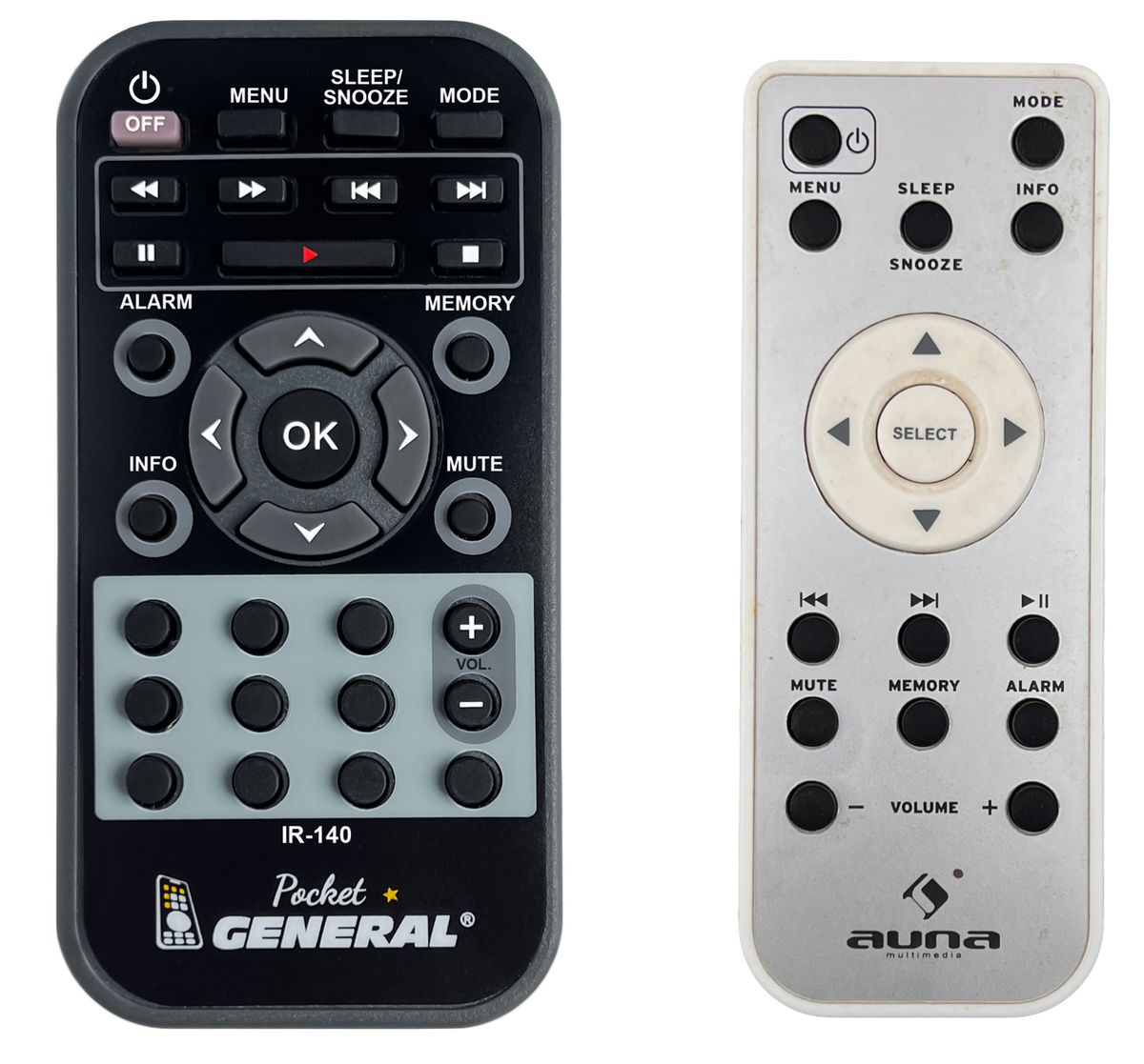 AUNA IR-140, AUX10028094, 10028095, 10028096 -   


távirányító
 duplikátum
