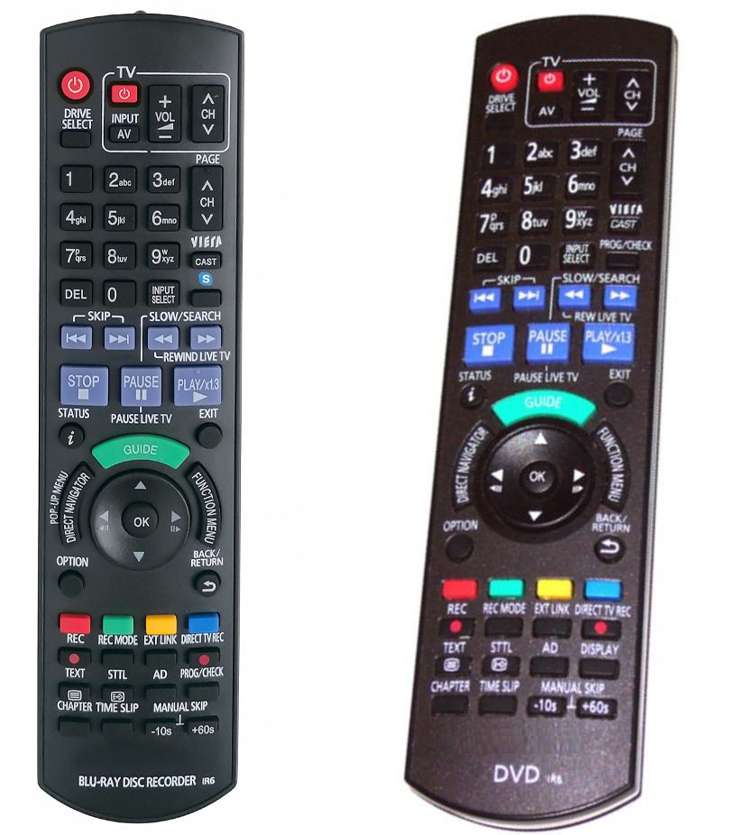 PANASONIC N2QAYB000477 - helyettesítő távirányító