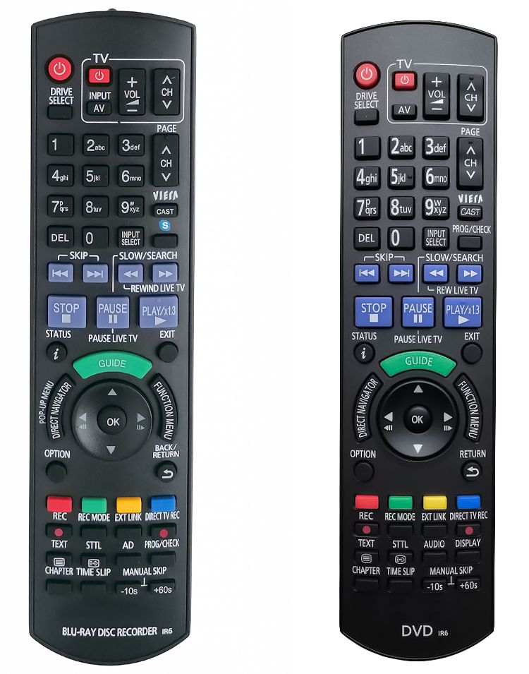 PANASONIC N2QAYB000478 - helyettesítő távirányító
