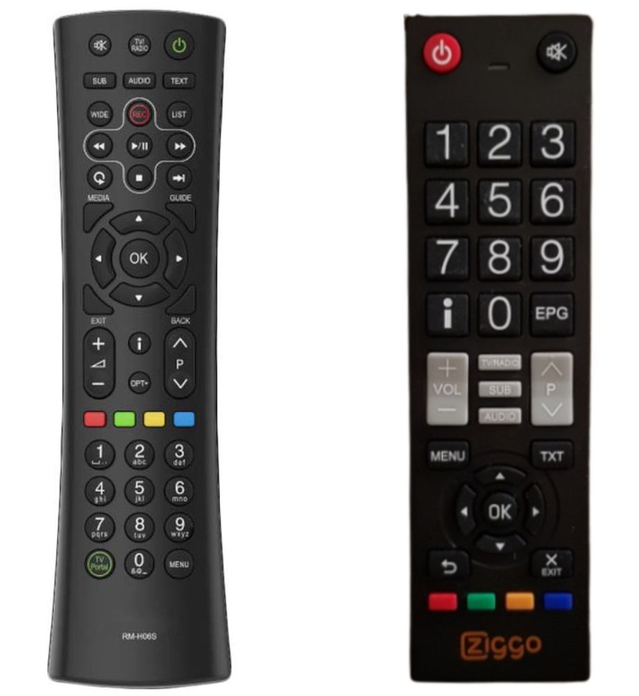 ZIGGO RCU 398BF28-3 - helyettesítő távirányító