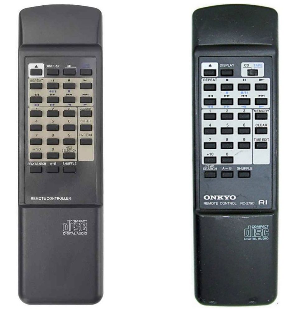 ONKYO RC-279 - helyettesítő távirányító