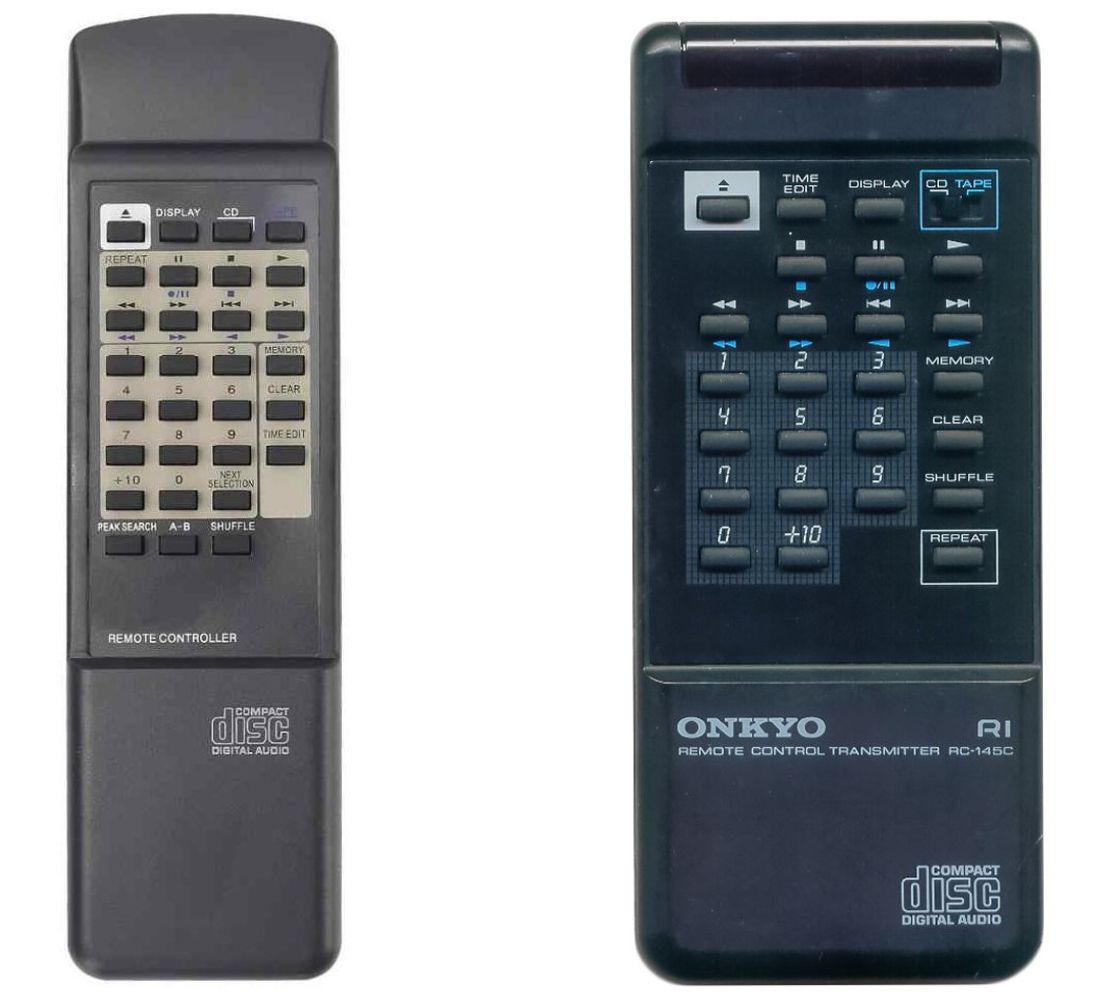 ONKYO RC-145C - helyettesítő távirányító