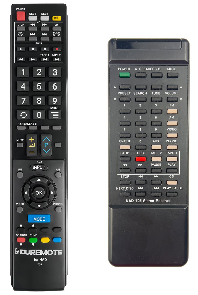 NAD 705 - távirányító duplikátum