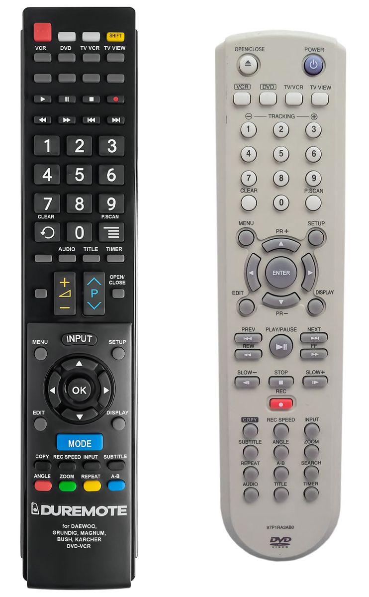 MAGNUM BUSH, KARCHER VCR+DVD - távirányító duplikátum