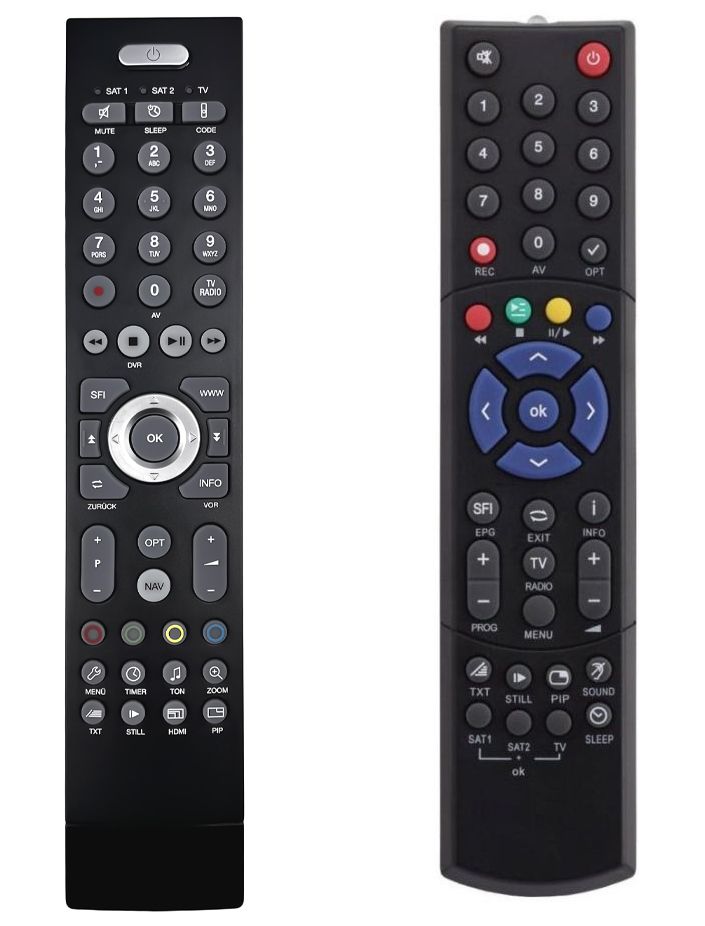 ORBITECH CI 440, 500 HD+ - helyettesítő távirányító