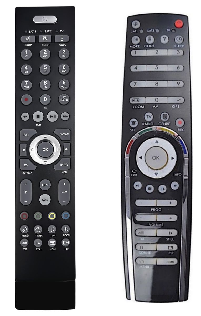 TECHNISAT FBTV335B - helyettesítő távirányító