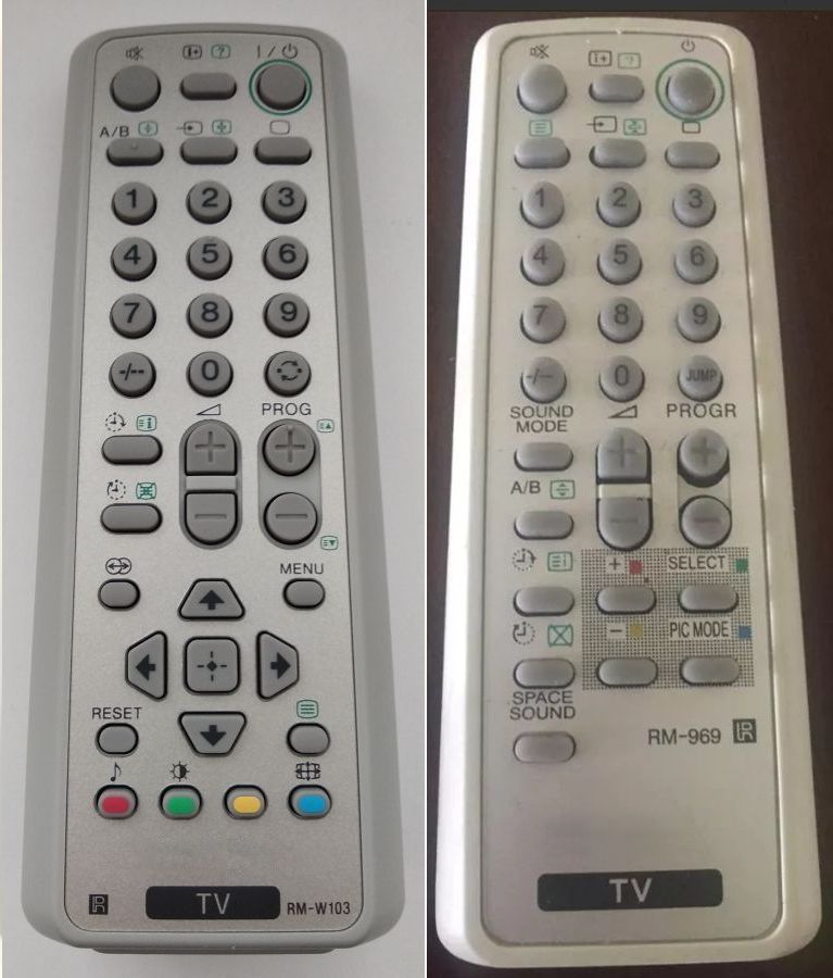 SONY RM-969 - helyettesítő távirányító