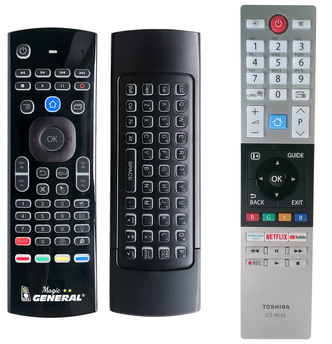 TOSHIBA CT-8543 - mágikus   


kompatibilis General márkájú távirányító