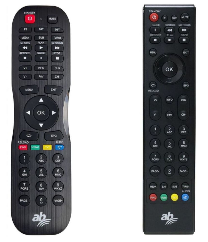 AB CRYPTOBOX 500HD, 550HD, 625HD, 600HD, 650HD, 700HD, 750HD, 752HD - eredeti gyári távirányító