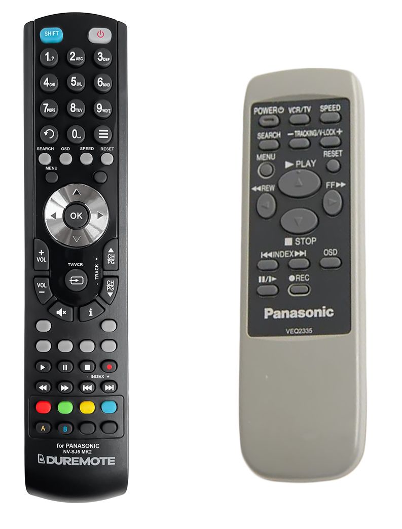 PANASONIC VEQ2335, NV-SJ5 MK2 - távirányító duplikátum