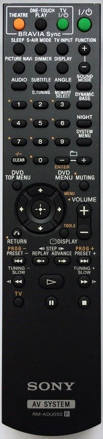 SONY RM-ADU050 - eredeti gyári távirányító