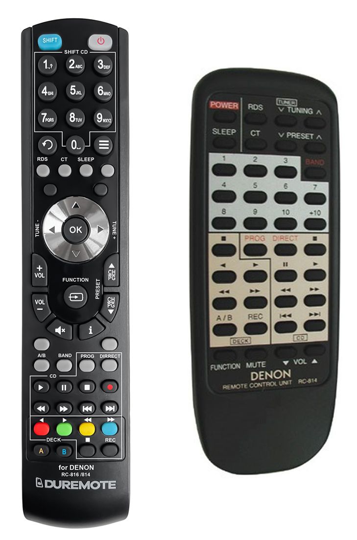 DENON RC-816 - távirányító duplikátum