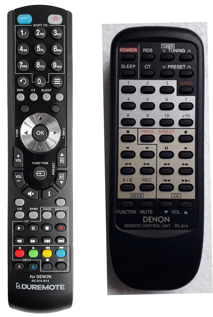 DENON RC-814 - távirányító duplikátum