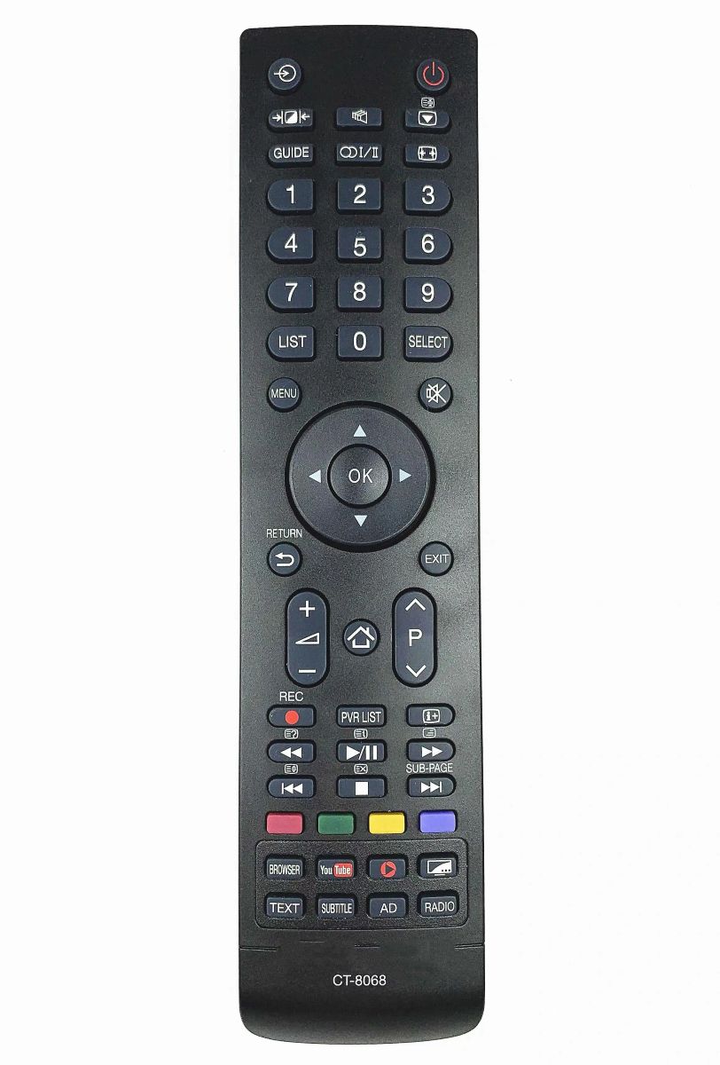 TOSHIBA CT-8068 - helyettesítő távirányító