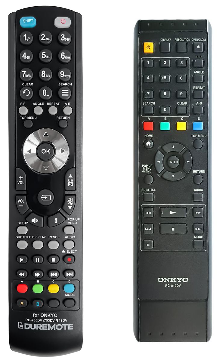 ONKYO RC-819DV - távirányító duplikátum