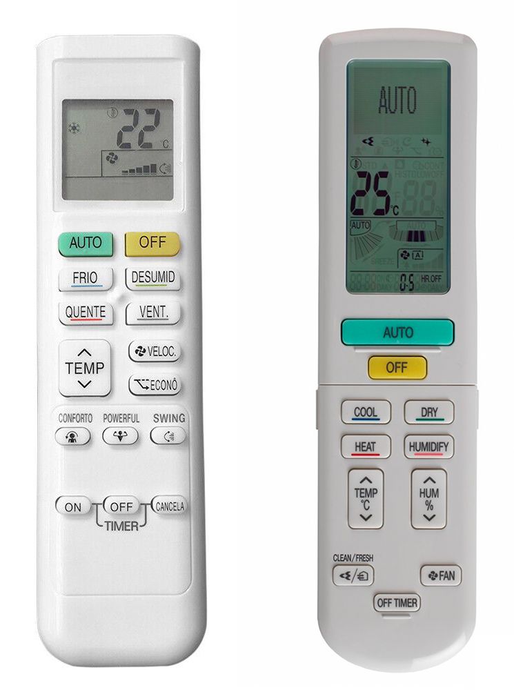 DAIKIN FTXP25M5V1B - helyettesítő távirányító