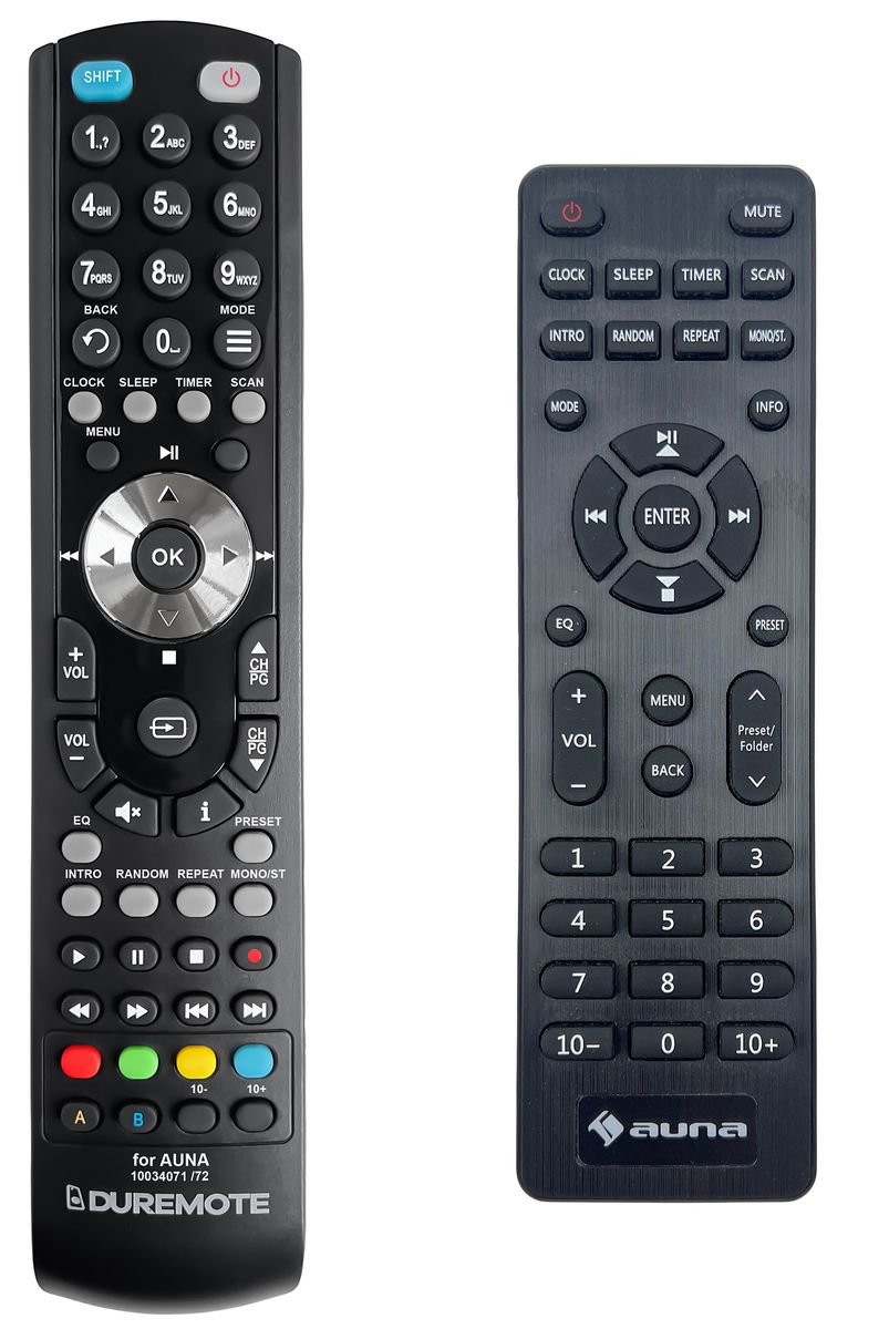 AUNA 10034071, 10034072, Connect System S - távirányító duplikátum