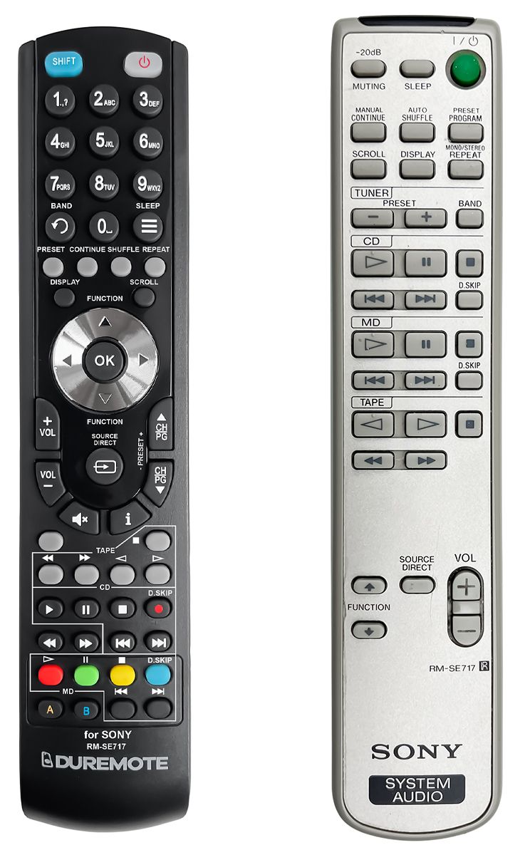 SONY  RM-SE717 - távirányító duplikátum