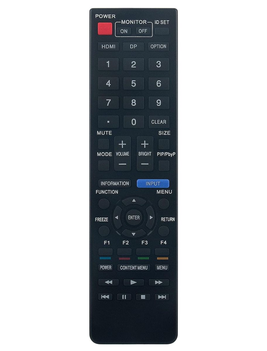 SHARP RRMCG1019MPPZ - helyettesítő távirányító
