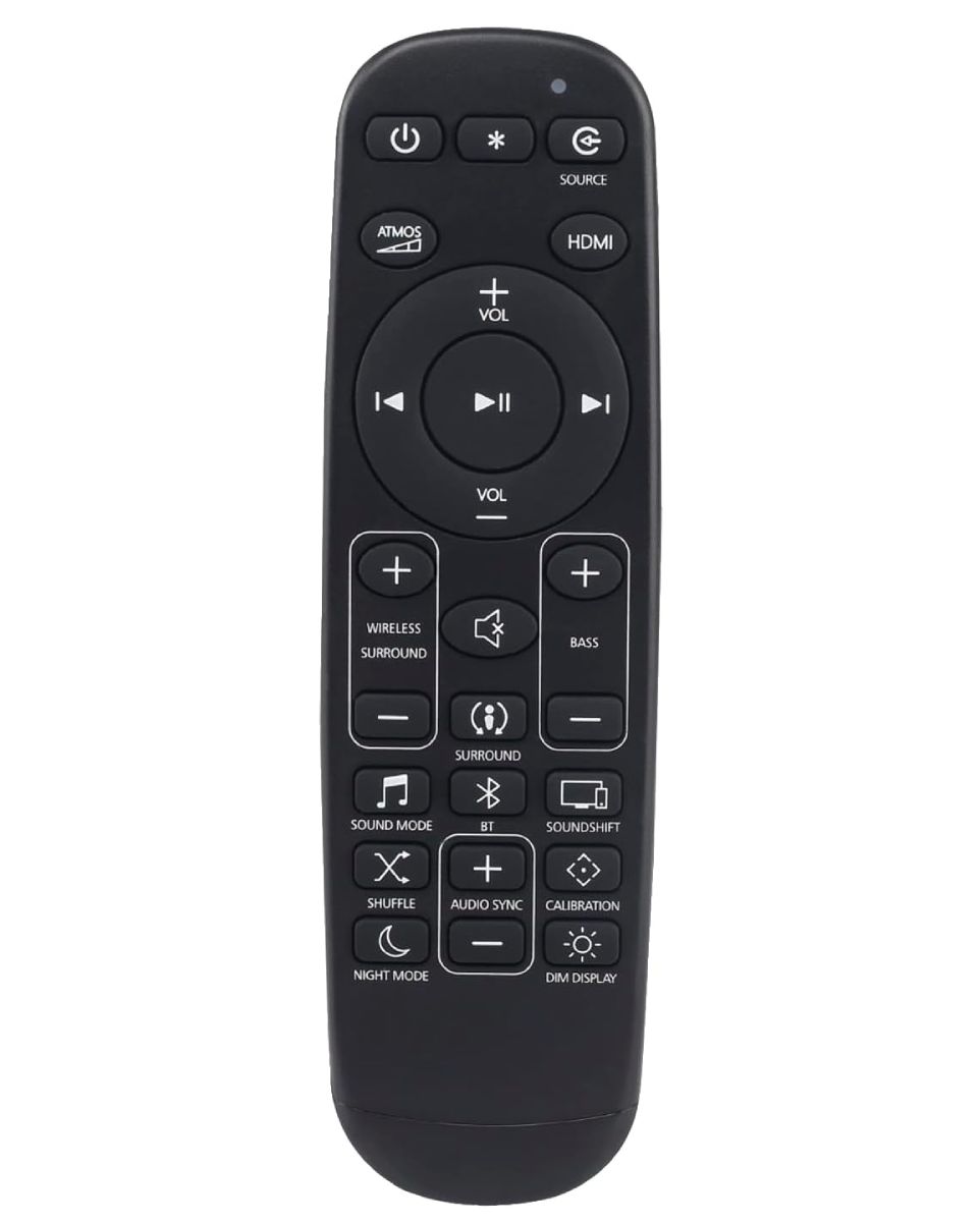 JBL BAR 9.1, 5.1, 3.1, 2.1, 2.0 - helyettesítő távirányító