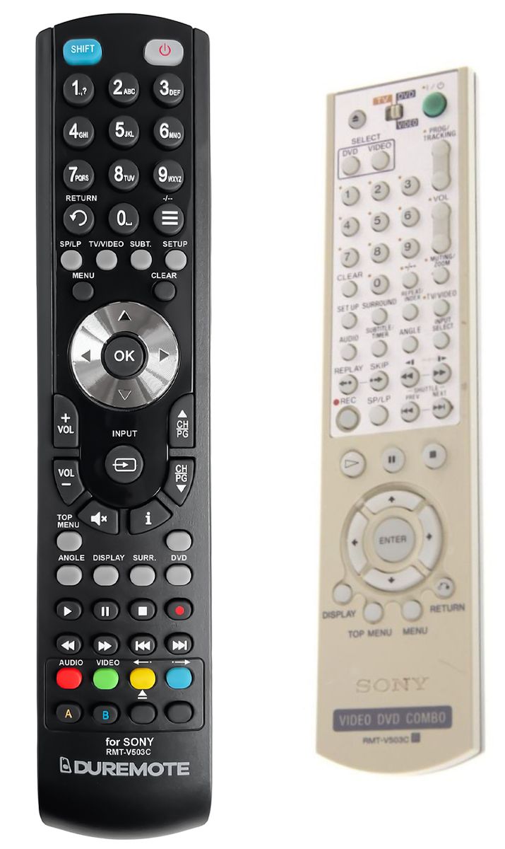 SONY RMT-V503C - távirányító duplikátum