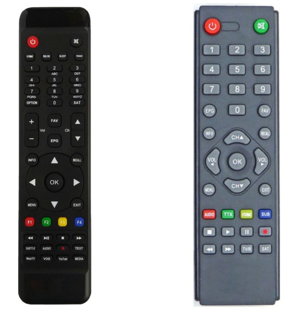 UCLAN B6 Full HD - helyettesítő távirányító