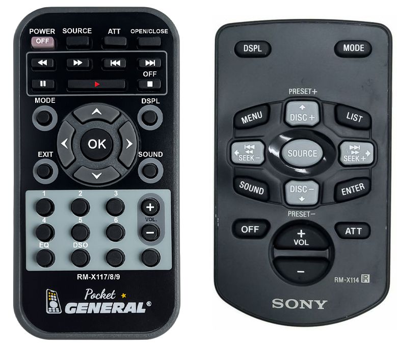 SONY RM-X114 -   


távirányító
 duplikátum