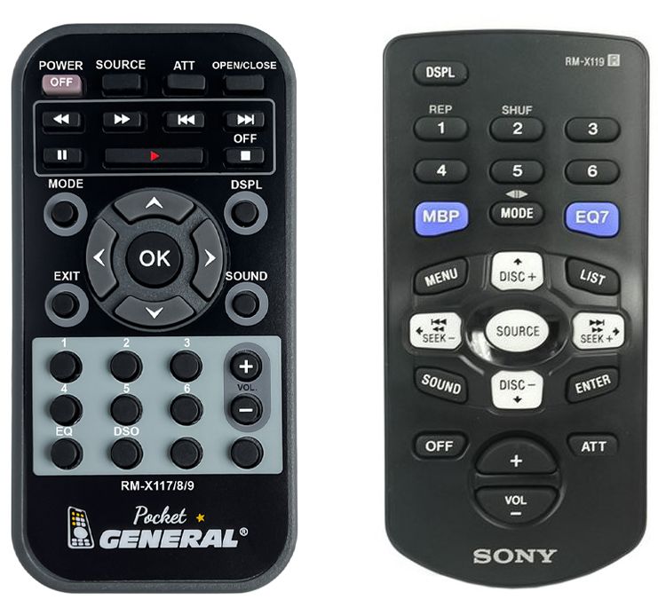 SONY RM-X119 -   


távirányító
 duplikátum