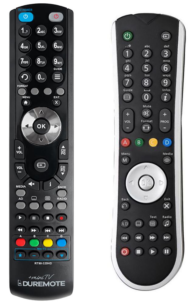 SAGEM RT90-320HD + TV vezérlés (mini TV) - távirányító duplikátum