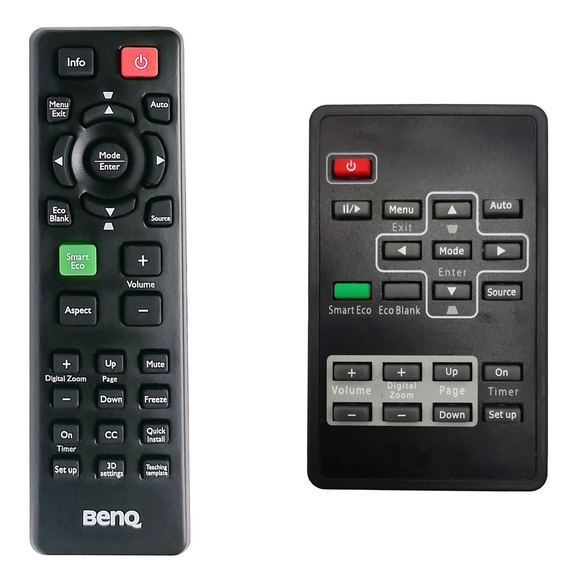 BENQ MP670, MP512ST, MP513, MP515, MP522ST, MP523, MP525, MP526, MP612C, MP620, MP622C, MP623, MP624, MP626, MP670, MS502, MS510, MW814ST, MW817ST - eredeti gyári távirányító