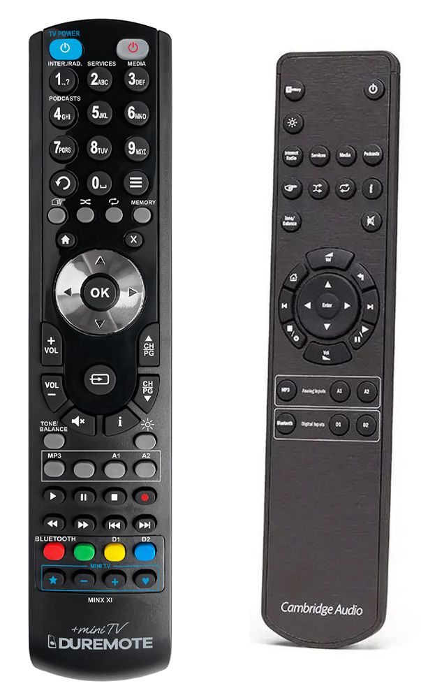 CAMBRIDGE Audio Minx XI + TV vezérlés (mini TV) - távirányító duplikátum