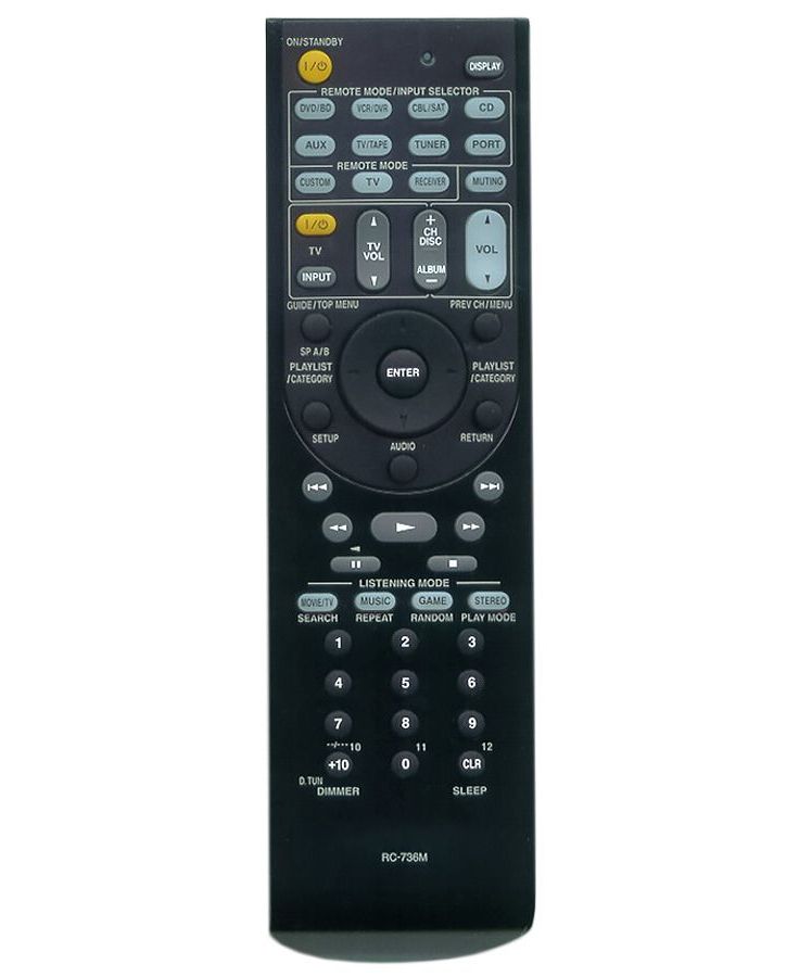 ONKYO RC-736M - helyettesítő távirányító
