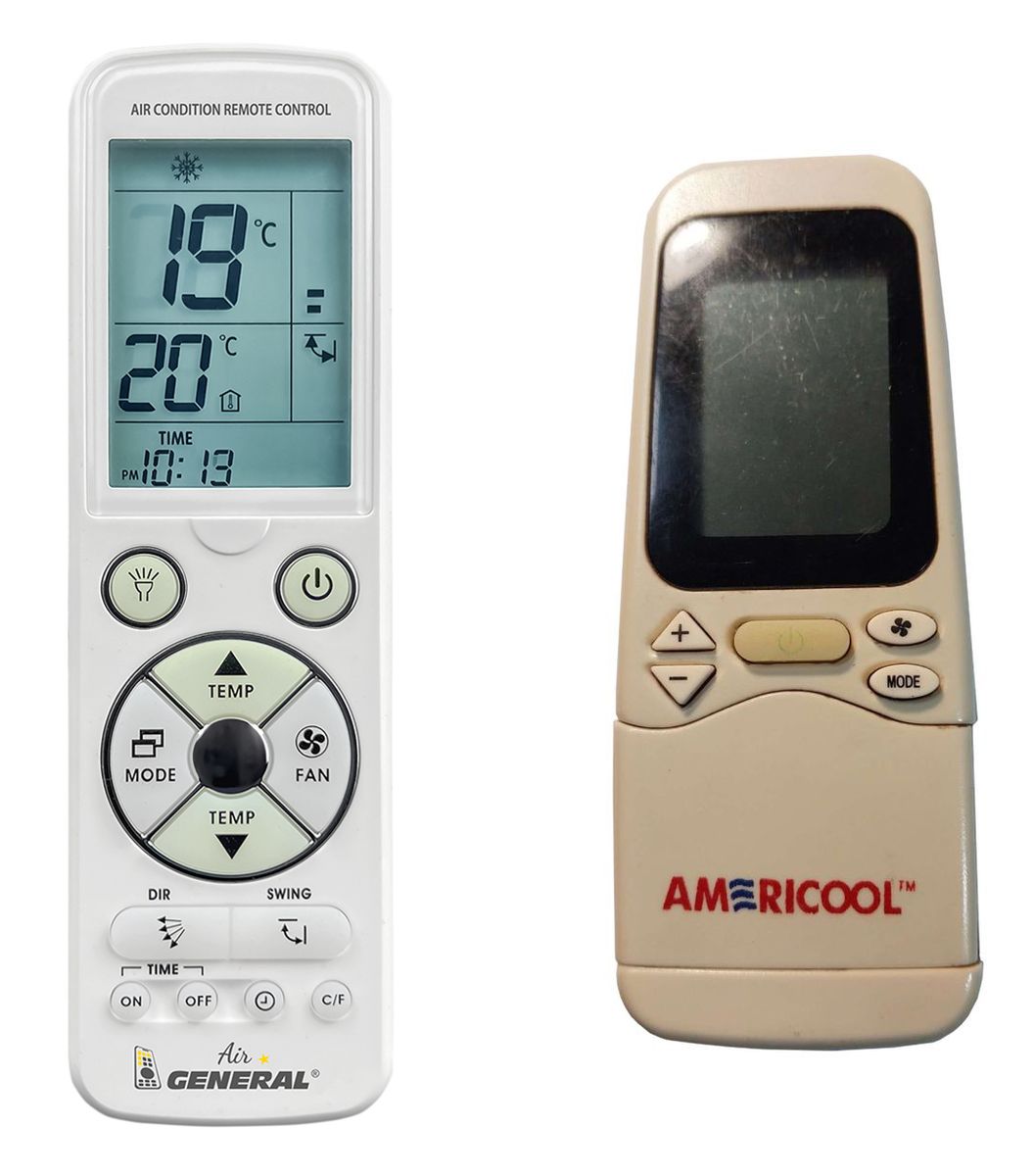 AMERICOOL AMO012CR5R0W0P, 012HG+05X -   

luxus háttérvilágítású 
távirányító