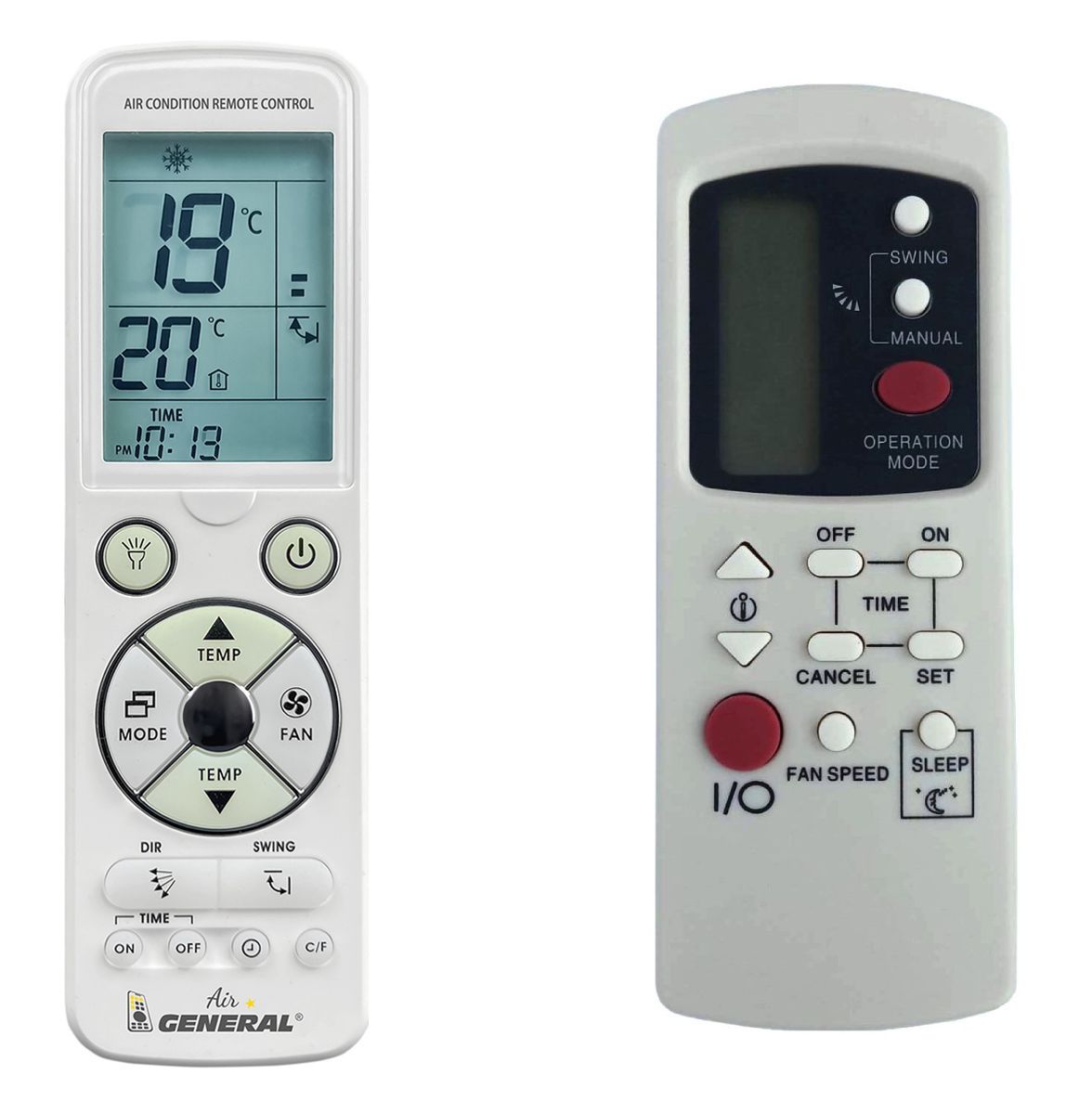 VIVAX ACP-12CH35GACA2C -   

luxus háttérvilágítású 
távirányító