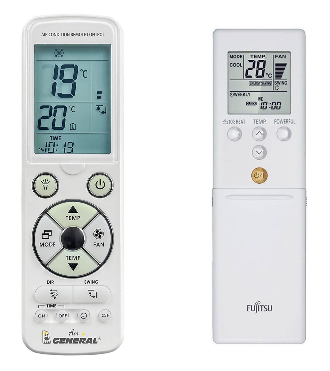FUJITSU AR-REB1E -   

luxus háttérvilágítású 
távirányító