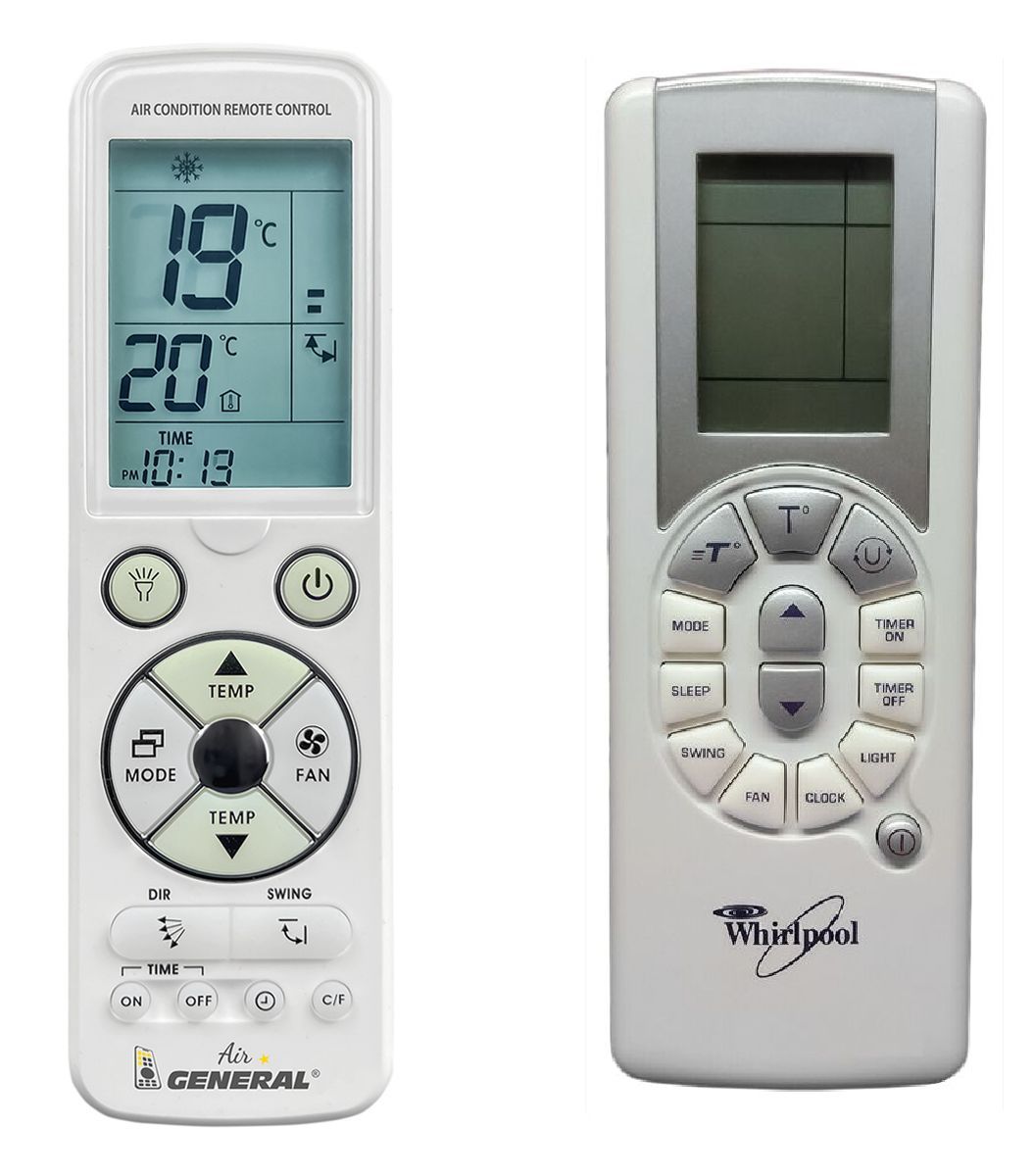 WHIRLPOOL YJ1B, AMD 063, AMD 064, AMD 065 -   

luxus háttérvilágítású 
távirányító