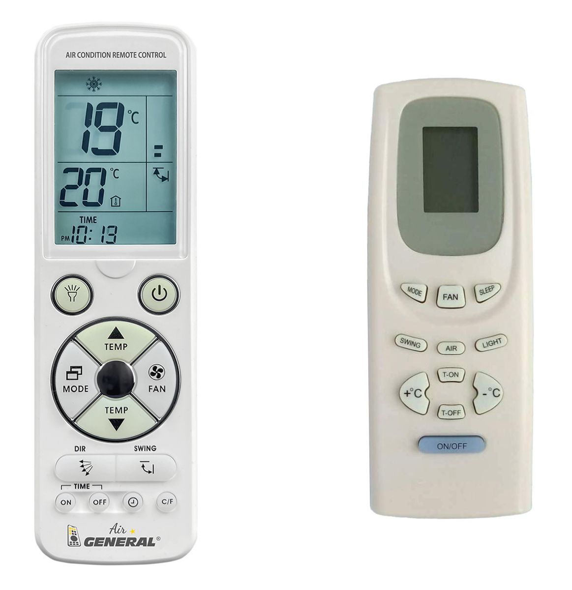COOLEXPERT KFR-09FC, KFR-12FC -   

luxus háttérvilágítású 
távirányító