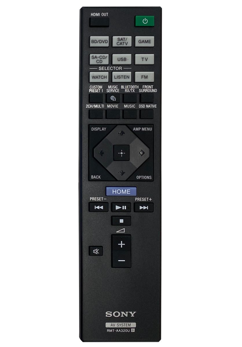 SONY RMT-AA320U - eredeti gyári távirányító