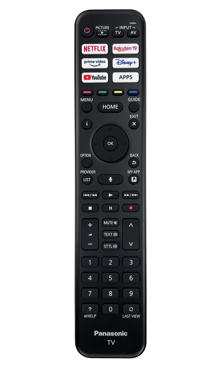 PANASONIC N2QBYA000056 - eredeti gyári távirányító hangvezérléssel