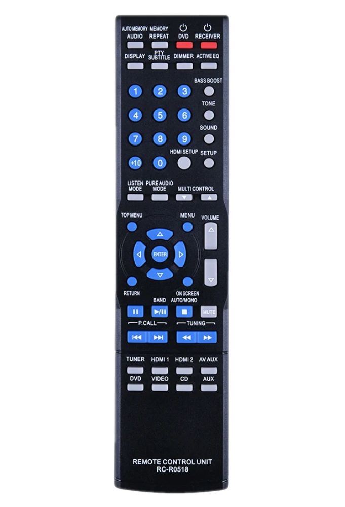 KENWOOD RC-R0517, RC-R0518, A70175208 - helyettesítő távirányító