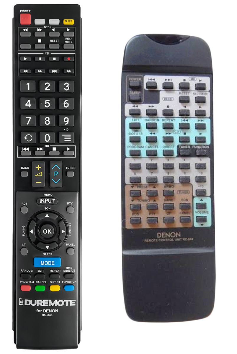 DENON RC-848 - távirányító duplikátum